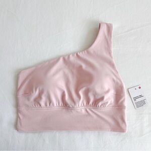 Lululemon Align Asymmetrical Bra Light Support C/D | Flush Pink | Size 6 | NWT